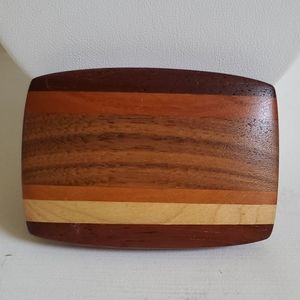Vintage Wooden Belt Buckle